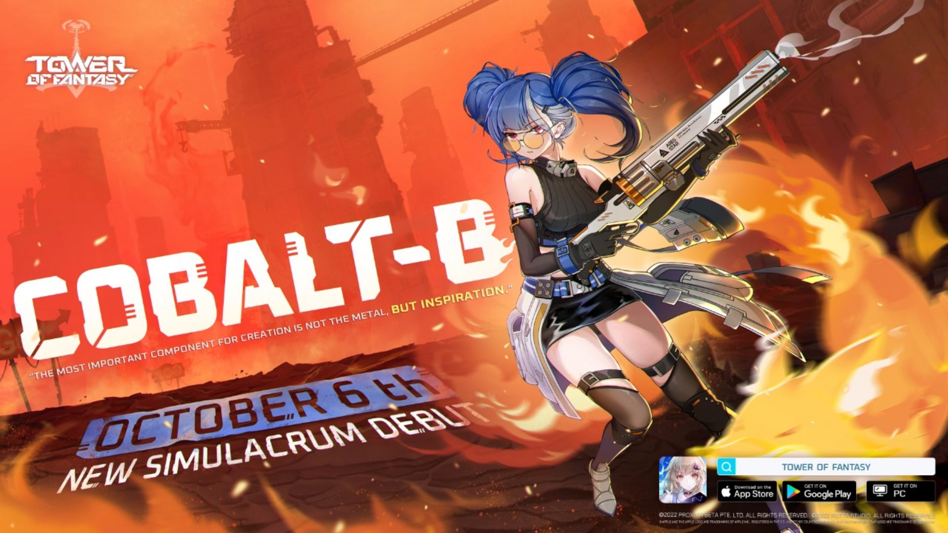 Tower of Fantasy announces new character as latest limited-time event begins